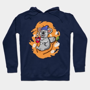 koala bear coffee time Hoodie